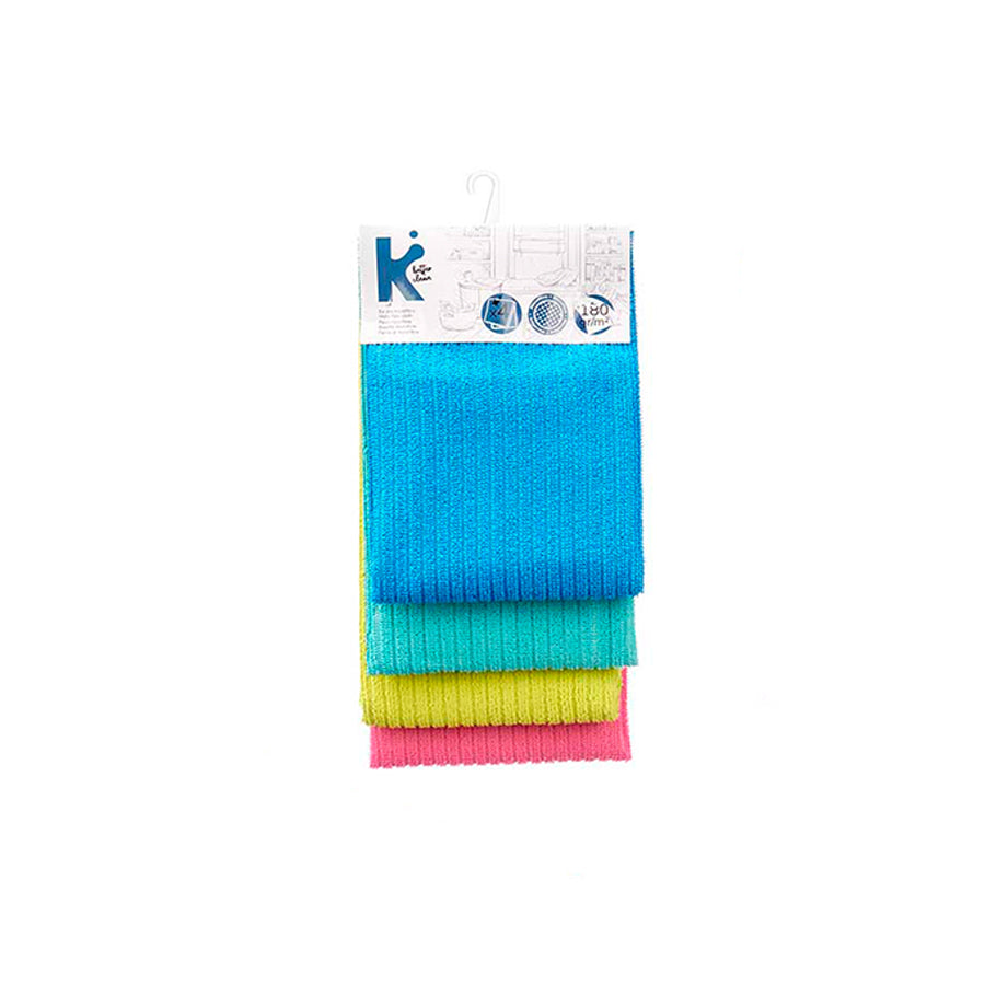 Pack 4 Panos Microfibra 40 x 60 cm