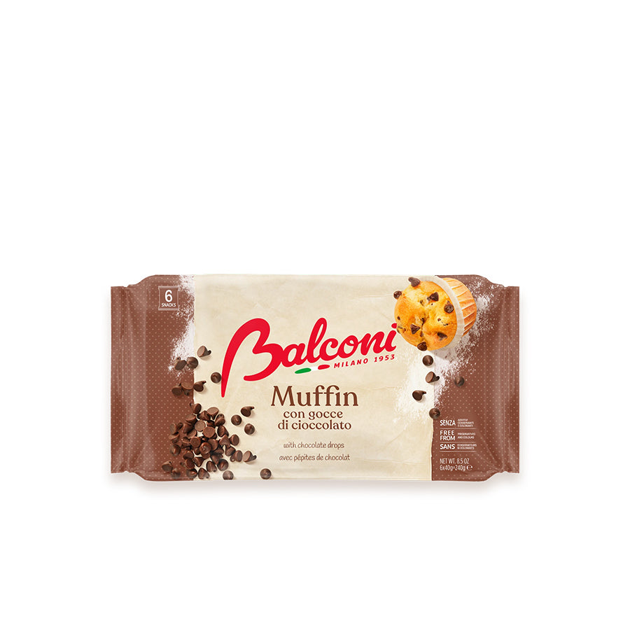 Balconi Muffin Chocolate 6 x 40 gr