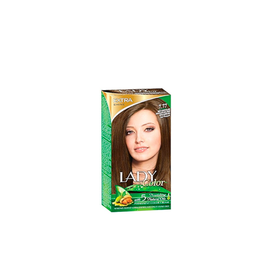 Lady Color Tinta de Cabelo 7/77 Chocolate