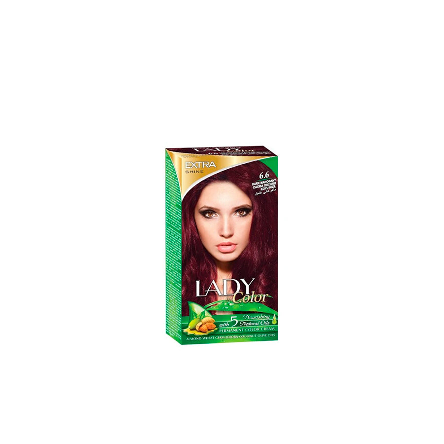 Lady Color Tinta de Cabelo 6/6 Acajou Escuro