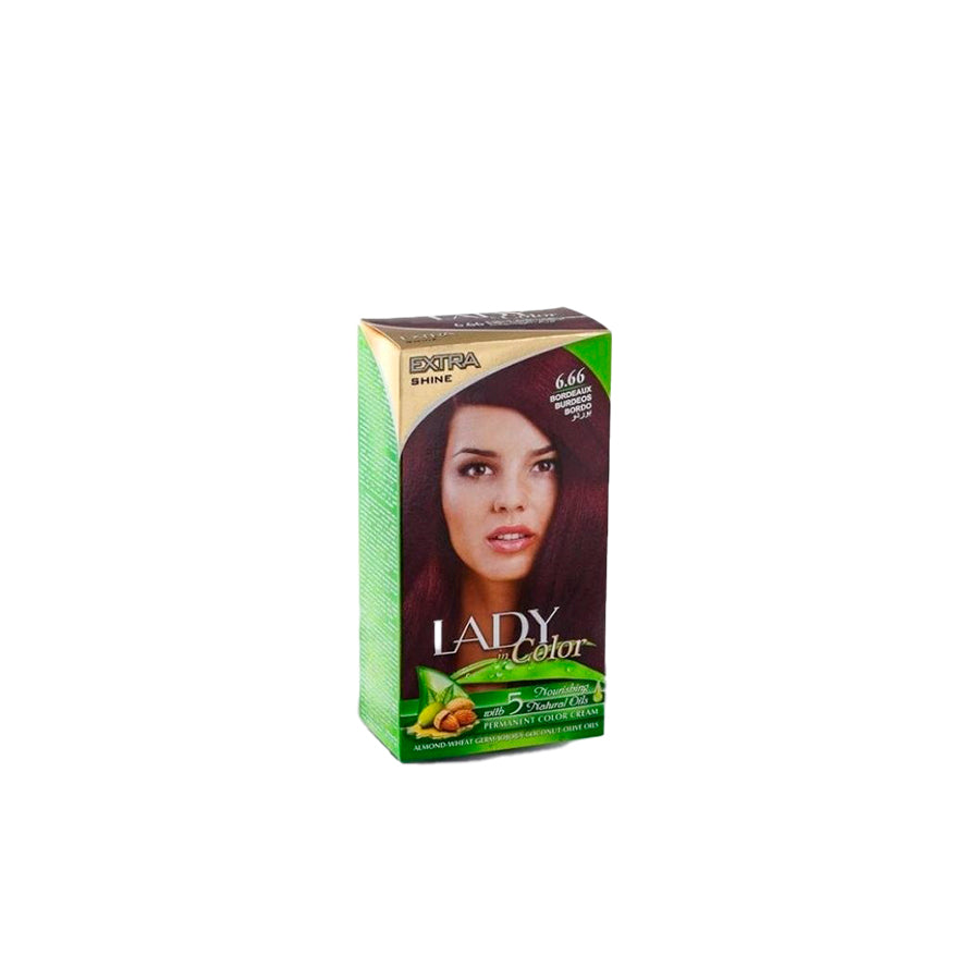 Lady Color Tinta de Cabelo 6/66 Bordeaux