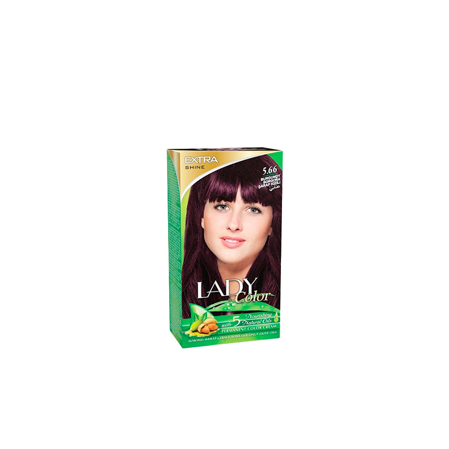 Lady Color Tinta de Cabelo 5/66 Borgonha