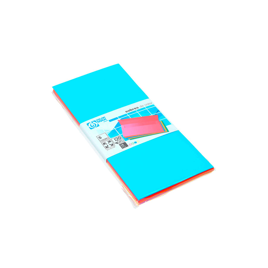 Pack 15 Envelopes Sortidos 24 x 10,5 cm