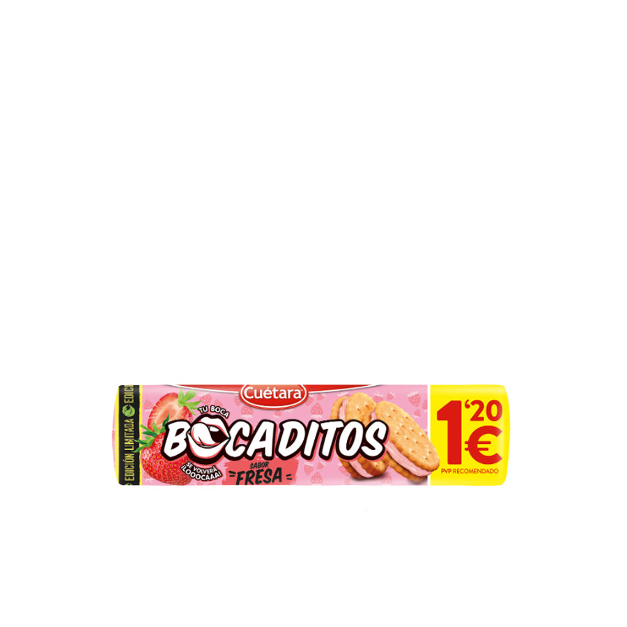 Cuétara Bocaditos Morango 150 gr