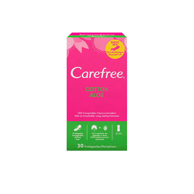 Carefree Pensos Diários Aloe Vera 30 un