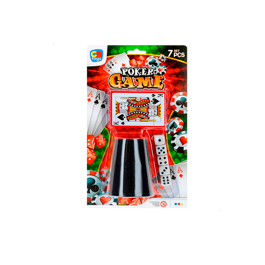 Baralho de Cartas e Dados de Poker