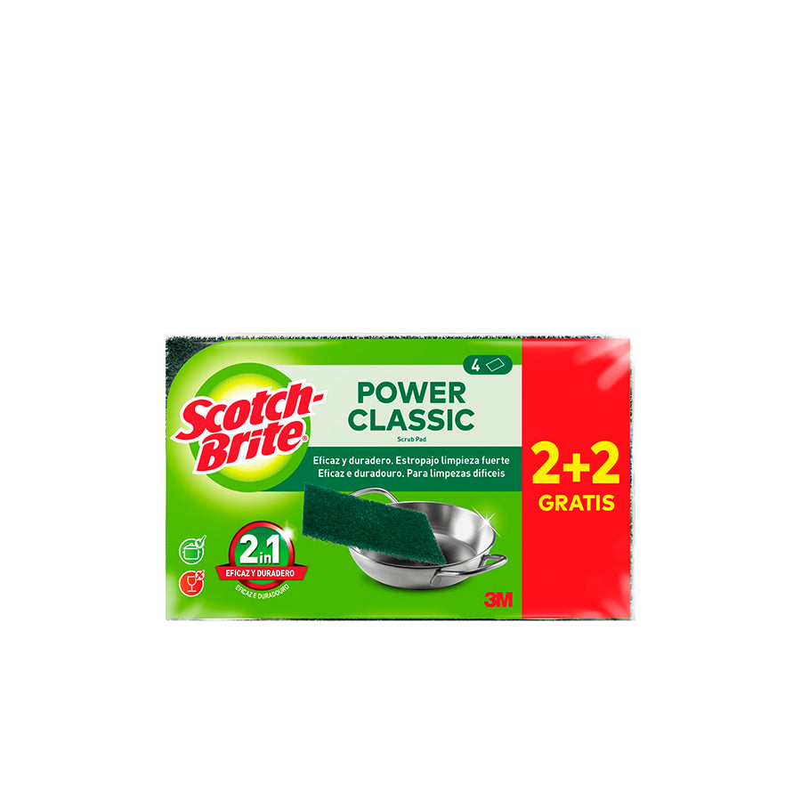 Scotch - Brite Esfregão Verde 2 + 2 un