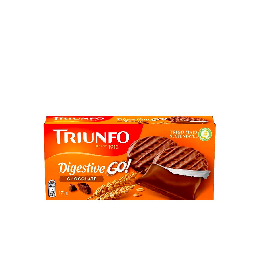 Triunfo Digestive Go Chocolate 171 gr