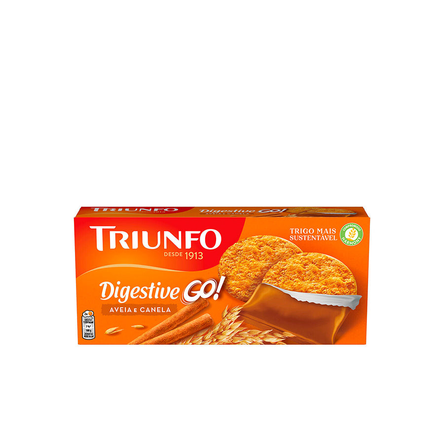 Triunfo Digestive Go Aveia e Canela 171 gr