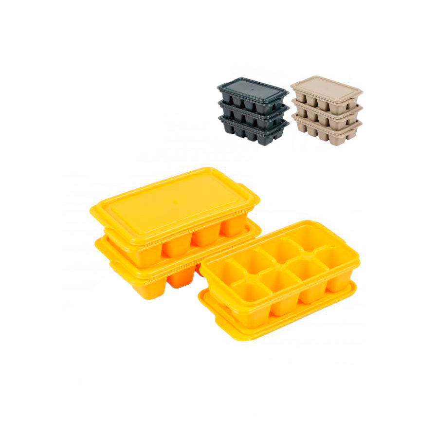 Pack 3 Cuvetes Silicone para Gelo