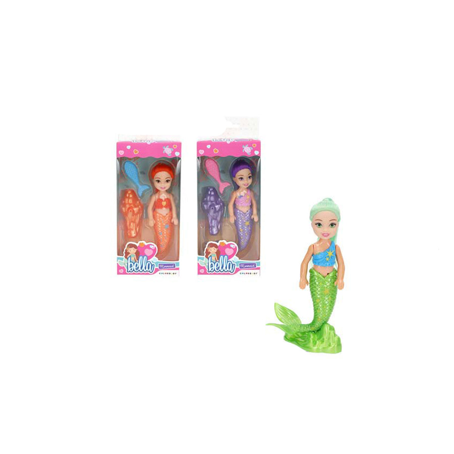 Boneca Sereia 14 cm