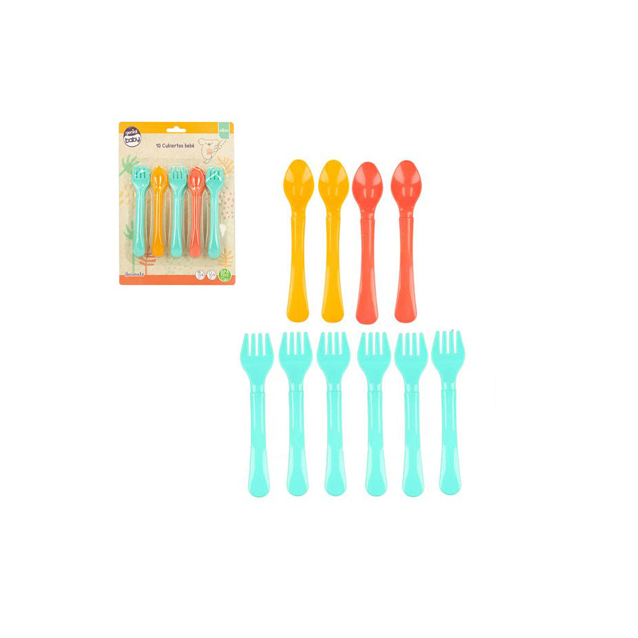 Pack 10 Talheres de Bebé