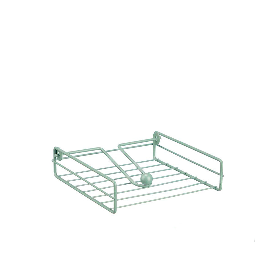 Suporte para Guardanapos em Aço Verde