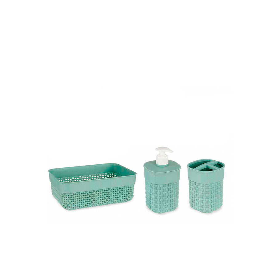 Conjunto WC 3 Peças Verde Menta