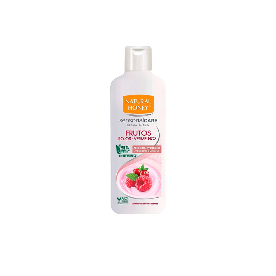 Natural Honey Gel de Banho Frutos Vermelhos 600 ml