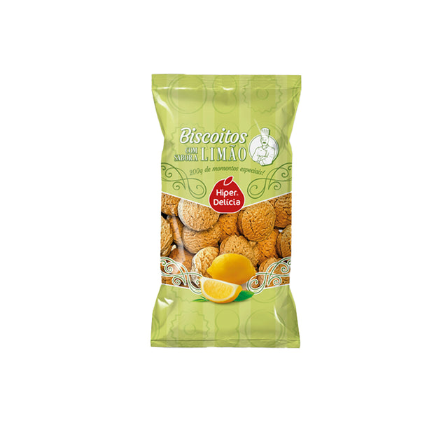 Hiper Delícia Biscoitos de Limão 200 gr