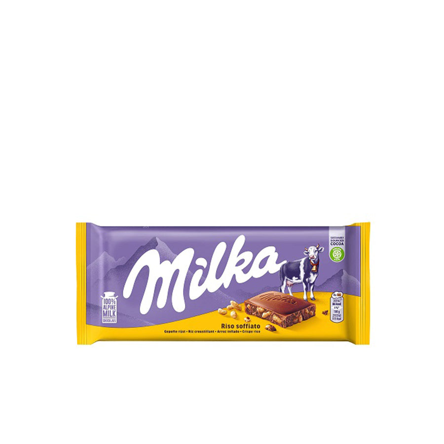 Milka Chocolate Rice Crisp 100 gr