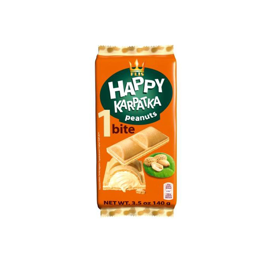 Happy Karpatka Amendoim 140 gr