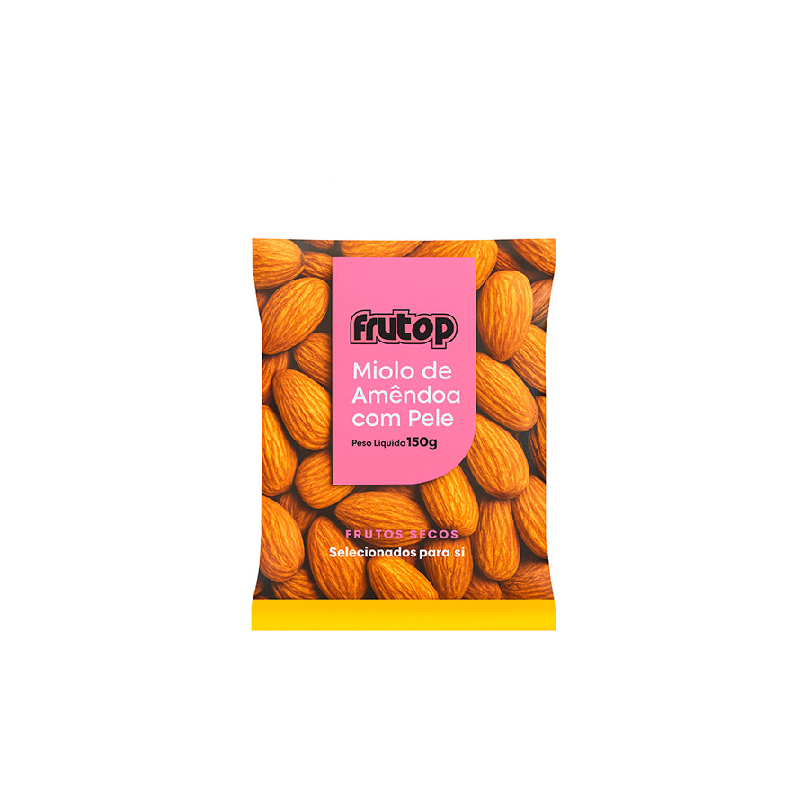 Frutop Miolo de Amêndoa com Pele 150 gr