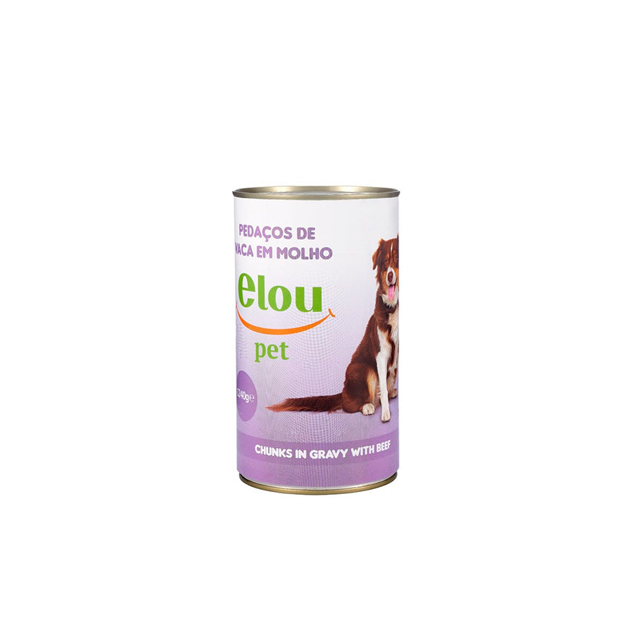 Elou Comida Húmida de Cão Patê Vaca 1,24 kg