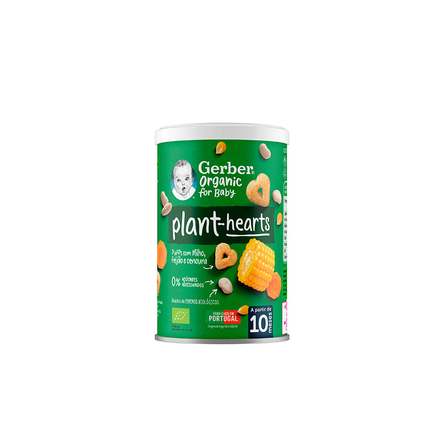 Gerber Puffs Milho, Feijão e Cenoura 35 gr