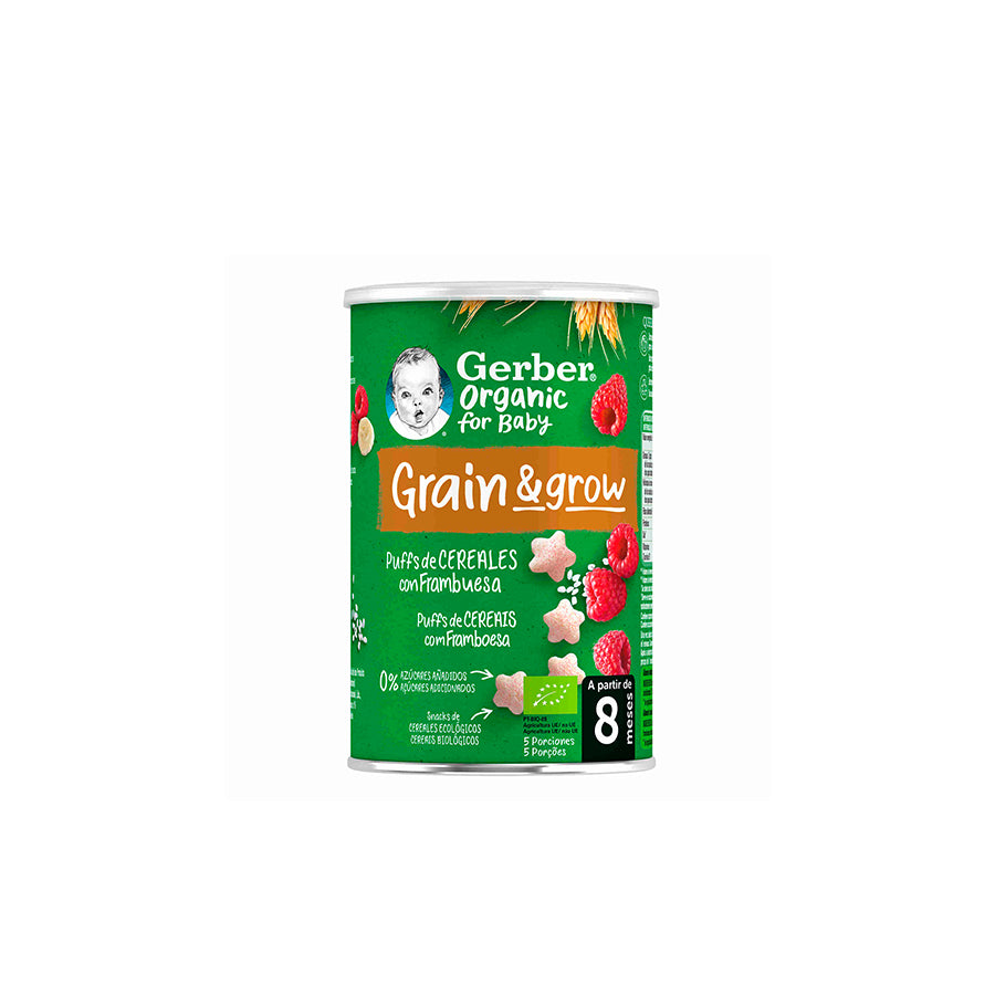 Gerber Puffs Framboesa 35 gr
