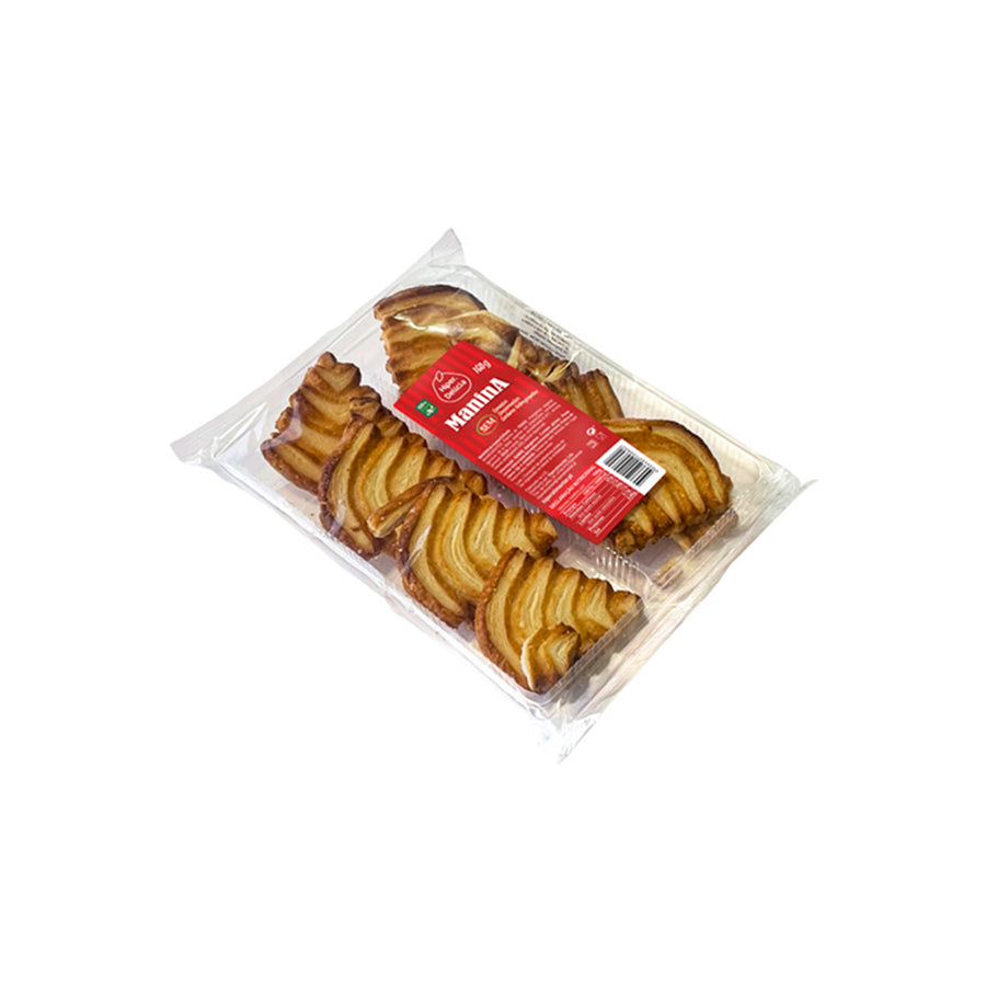 Hiper Delícia Folhado Manina 160 gr