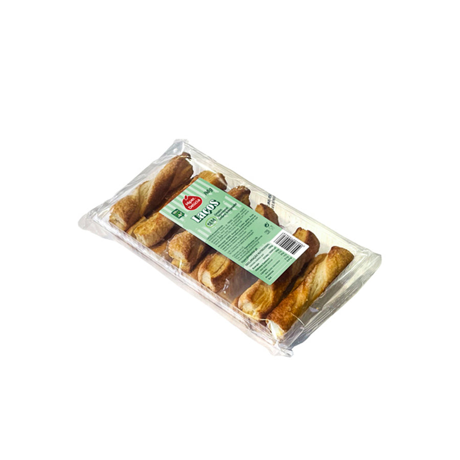 Hiper Delícia Folhado Laços 140 gr