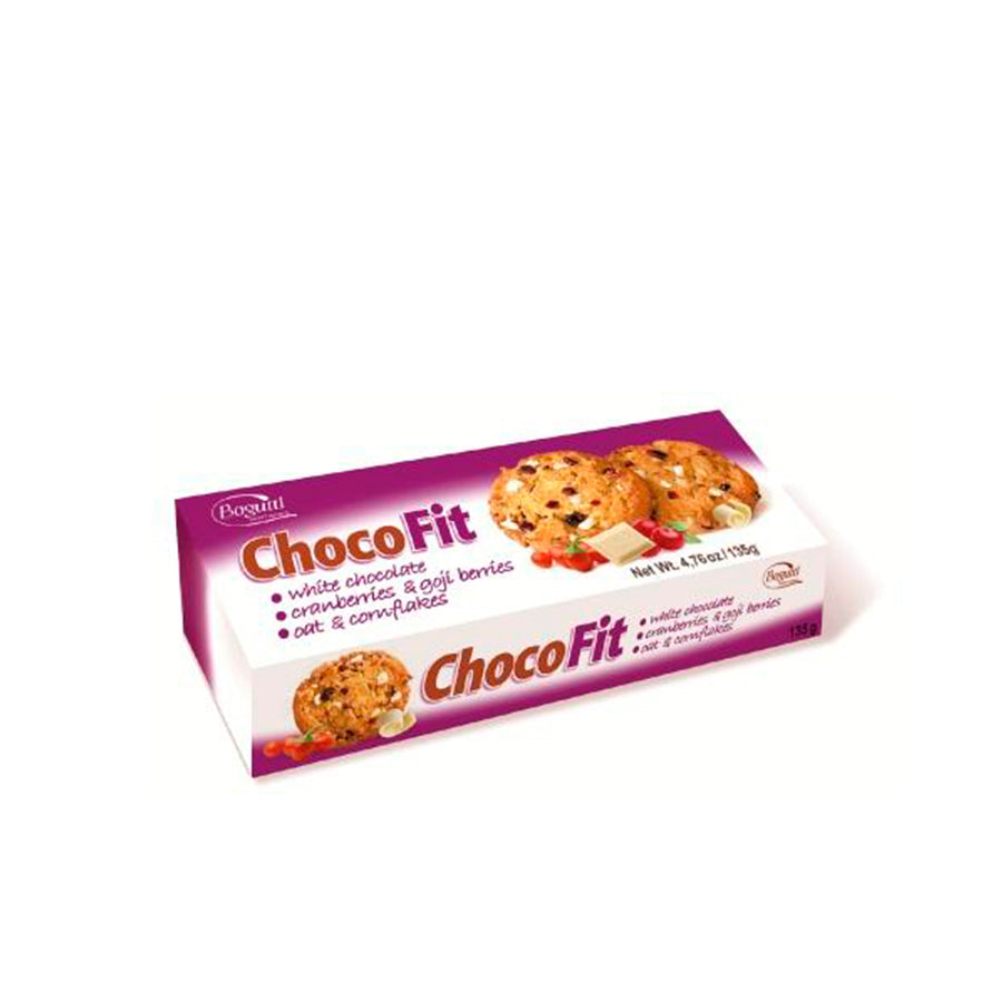 Bogutti Choco Fit Chocolate Branco e Goji 135 gr