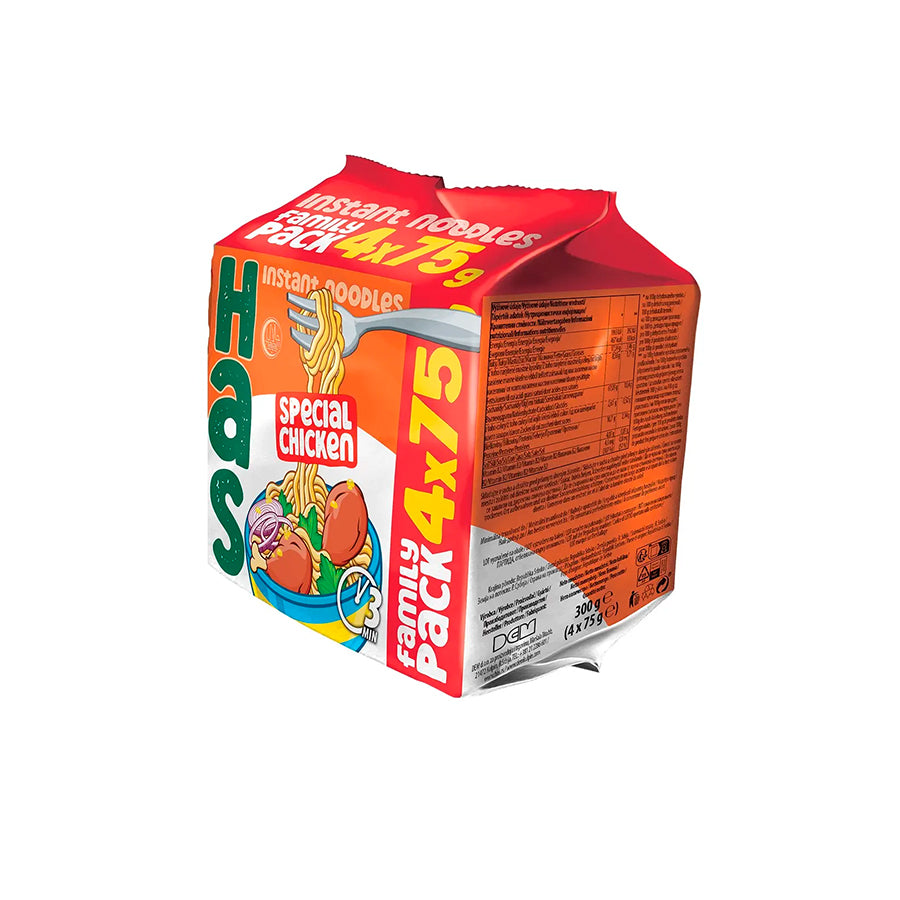 Noodles Pack Familiar Special Chicken 4 x 70 gr