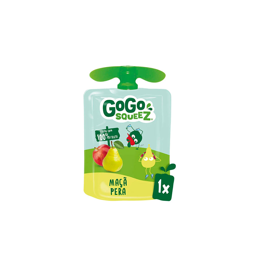 Gogo Squeez Saqueta de Fruta Maçã e Pera 90 gr
