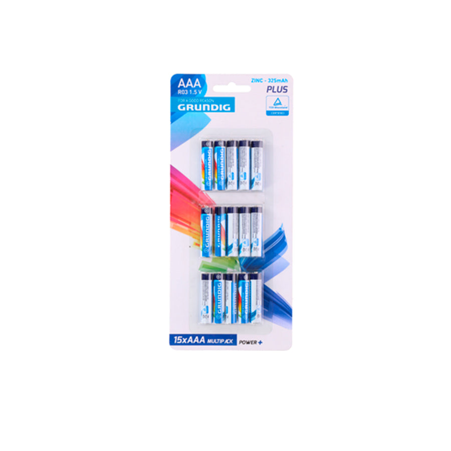 Grundig Pack 15 Pilhas AAA