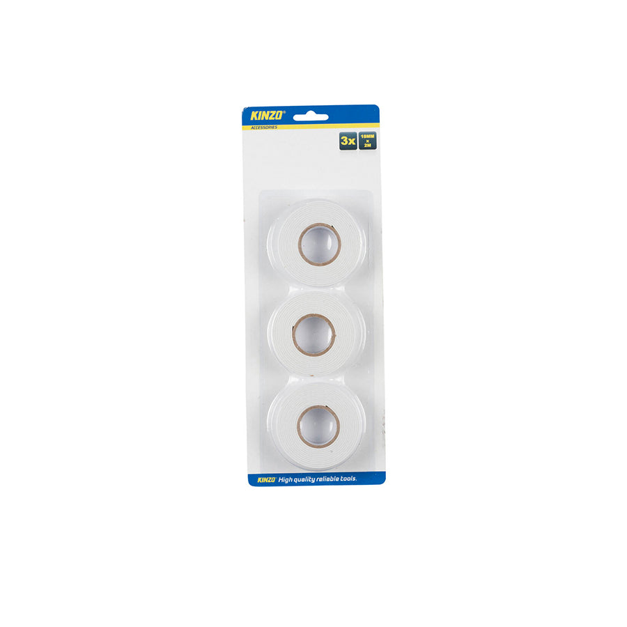 Fita Cola Dupla Face 18 mm x 1,6 mm x 2 cm