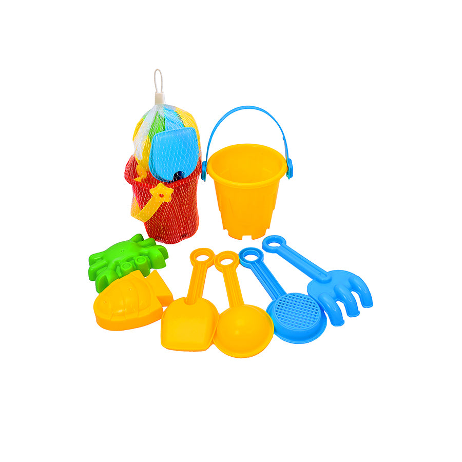 Conjunto Balde de Praia com 6 Acessórios