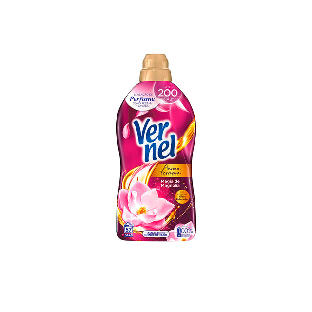 Vernel Amaciador Roupa Aromaterapia Magnólia 60 Doses