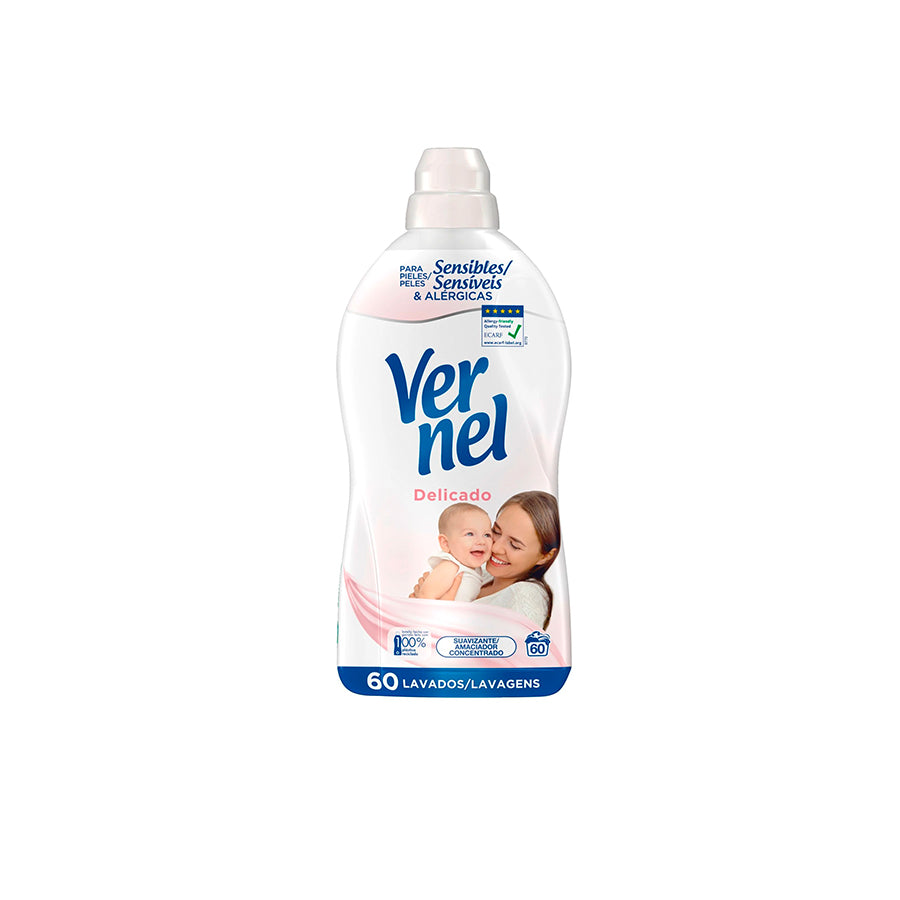 Vernel Amaciador Roupa Delicado 60 Doses
