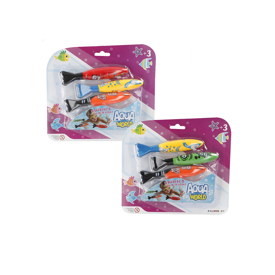 Jogo Aquático Peixes 3 un
