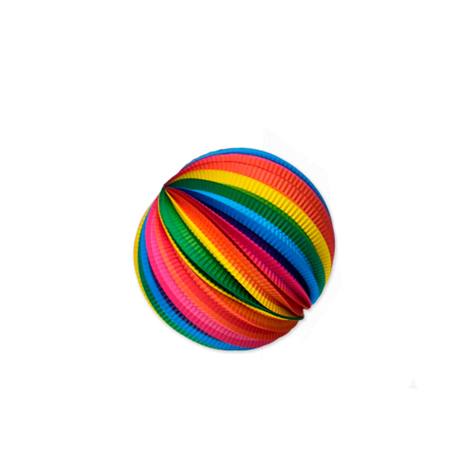 Bola de Papel Colorida 24 cm