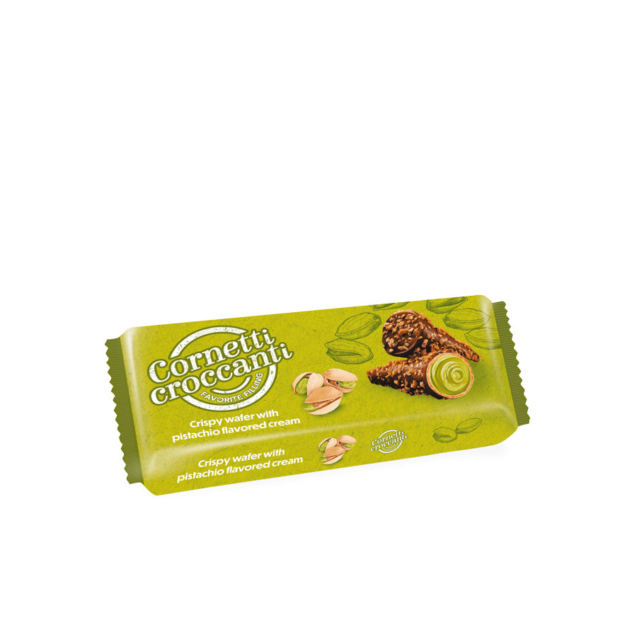 Cornetti Croccanti Pistachio 100 gr