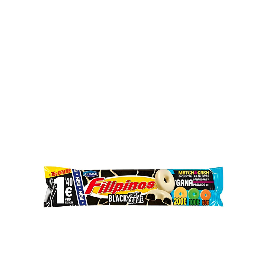 Filipinos Chocolate Branco com Bolacha de Chocolate Negro 125 gr
