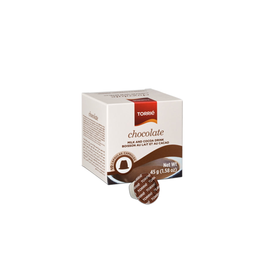 Torrié Cápsulas Chocolate Compatível Nexpresso 10 un