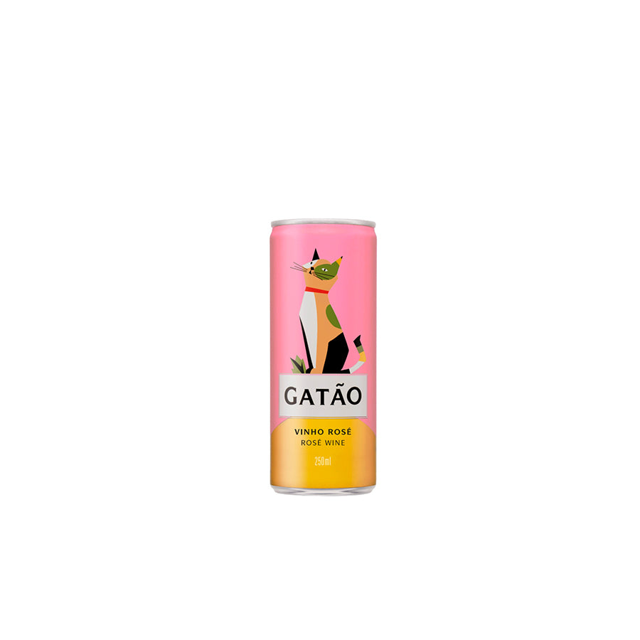 Gatão Vinho Rosé Lata 250 ml