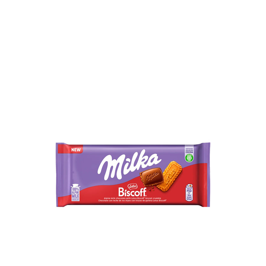 Milka Chocolate Biscoff 90 gr