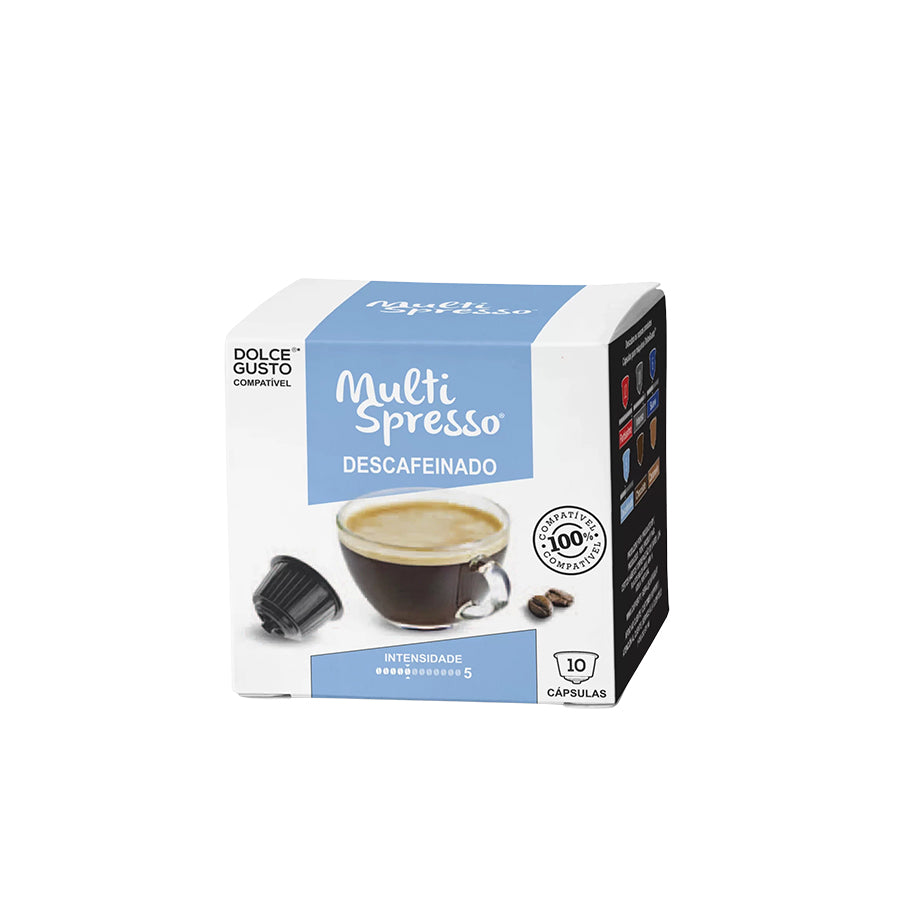 Multispresso Descafeinado Compatível Doce Gusto 10 un