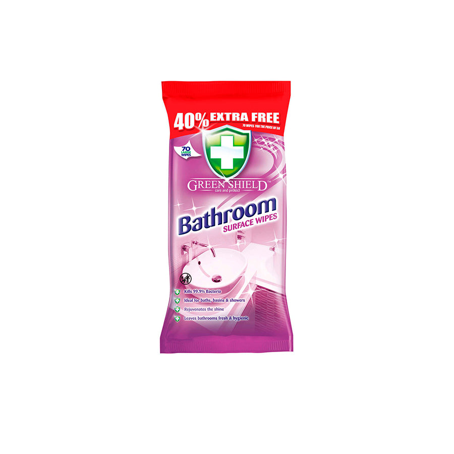 Green Shield Toalhitas de Limpeza WC 70 un