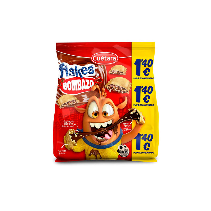 Cuétara Choco Flakes Bombazo 120 gr