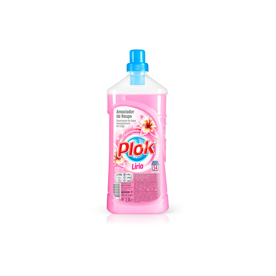 Plok Amaciador Roupa Lírio 54 Doses