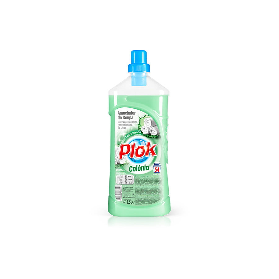 Plok Amaciador Roupa Colónia 54 Doses