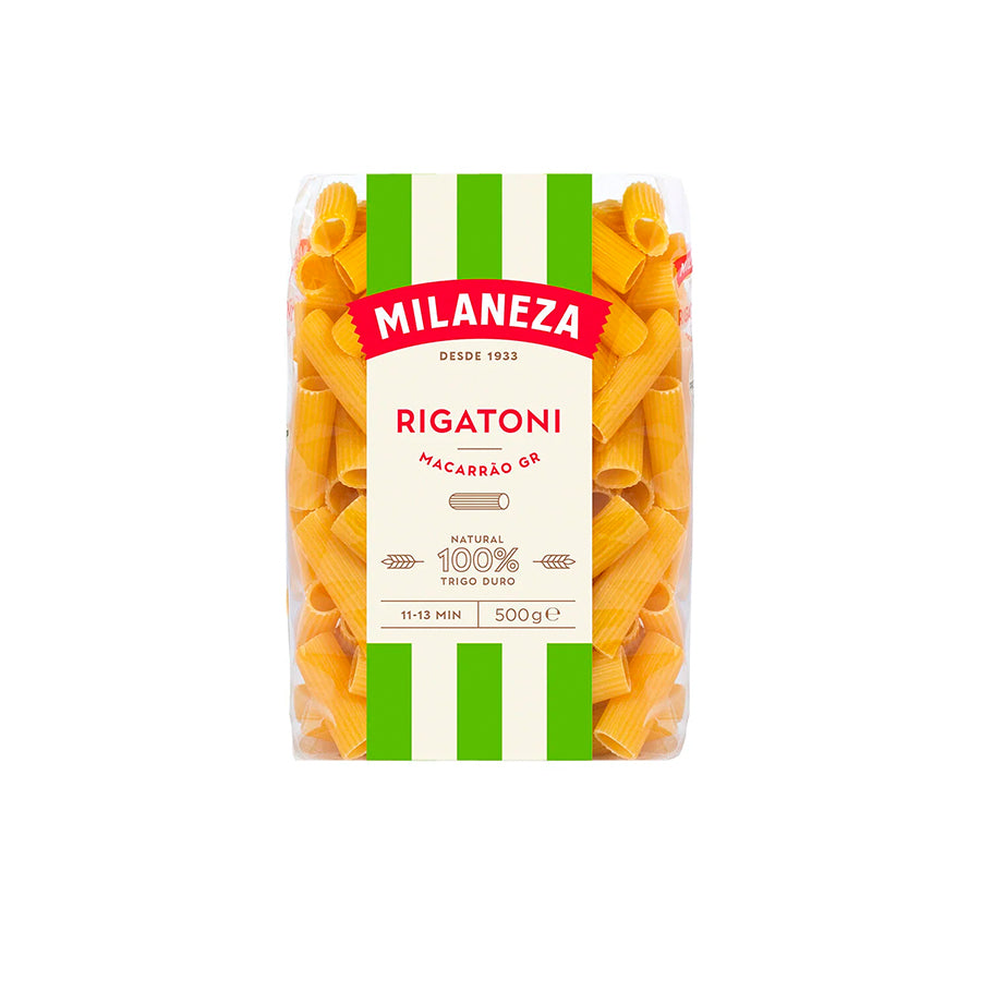 Milaneza Macarrão Grande Rigatoni 500 gr
