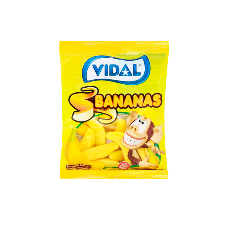 Vidal Bananas 90 gr